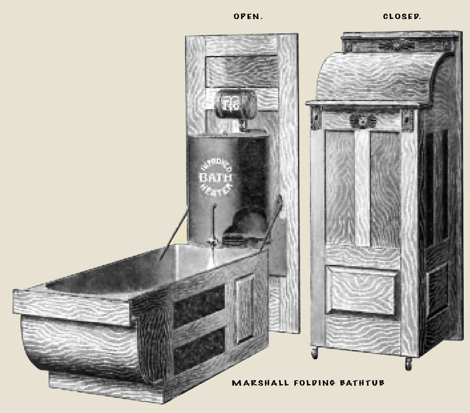 Marshall Folding Bathtub