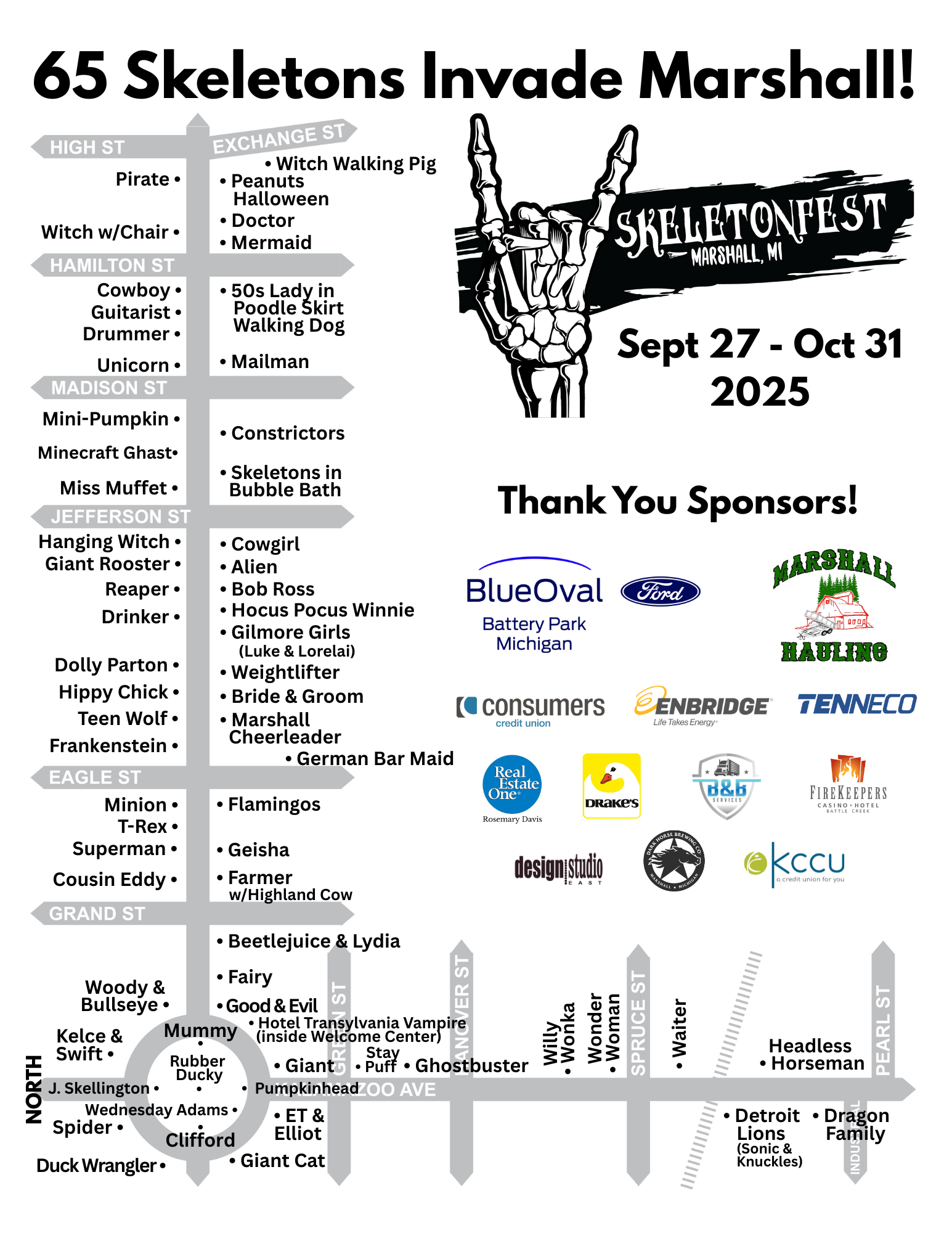 The Skeleton Uprising: 65 skeletal displays are making their mark on ...